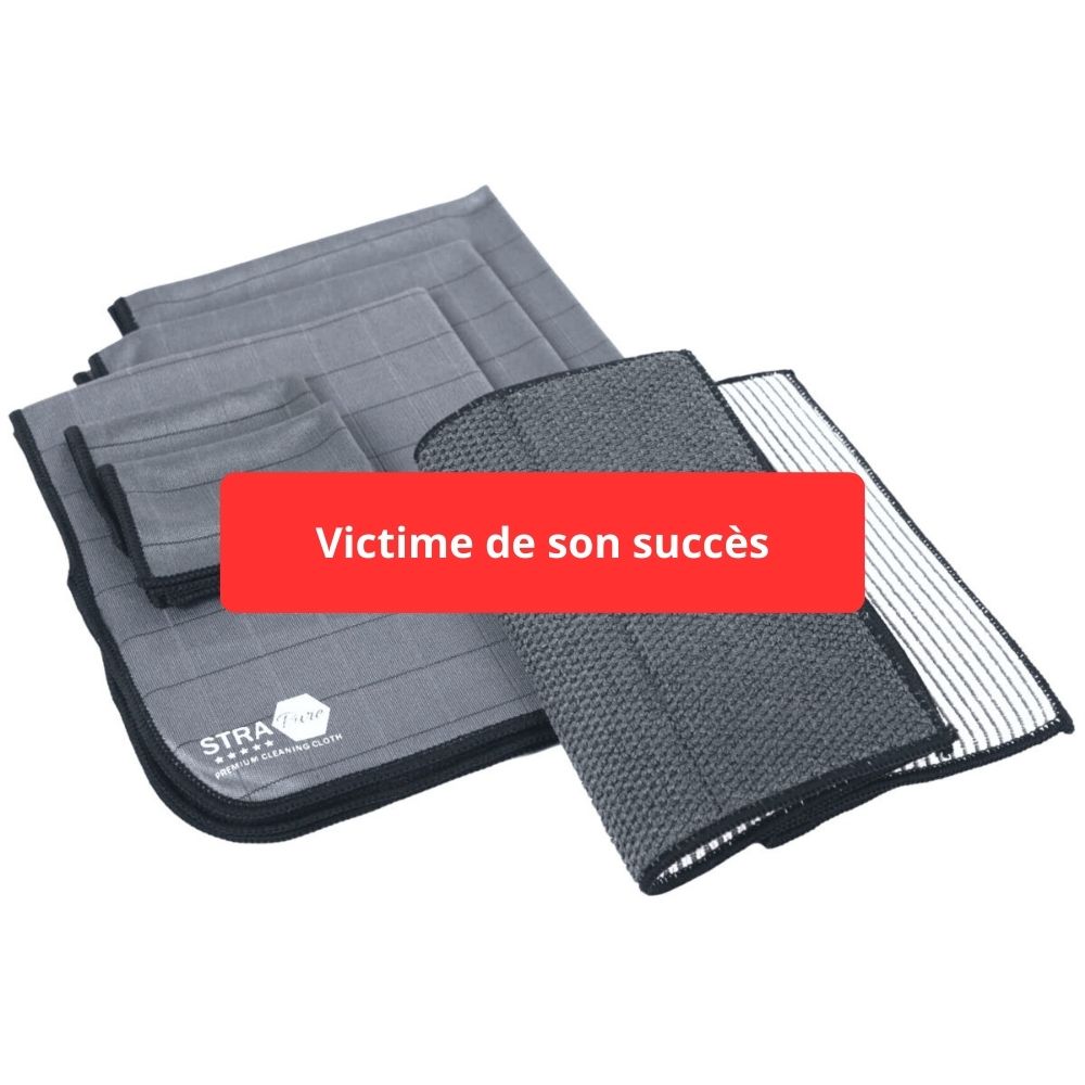 Set 7 chiffons Carbone