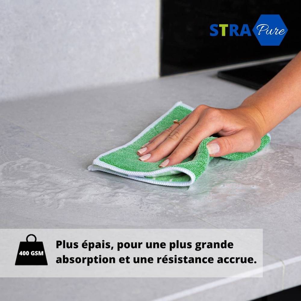 Lavettes épaisses Bambou Strapure – Image 4