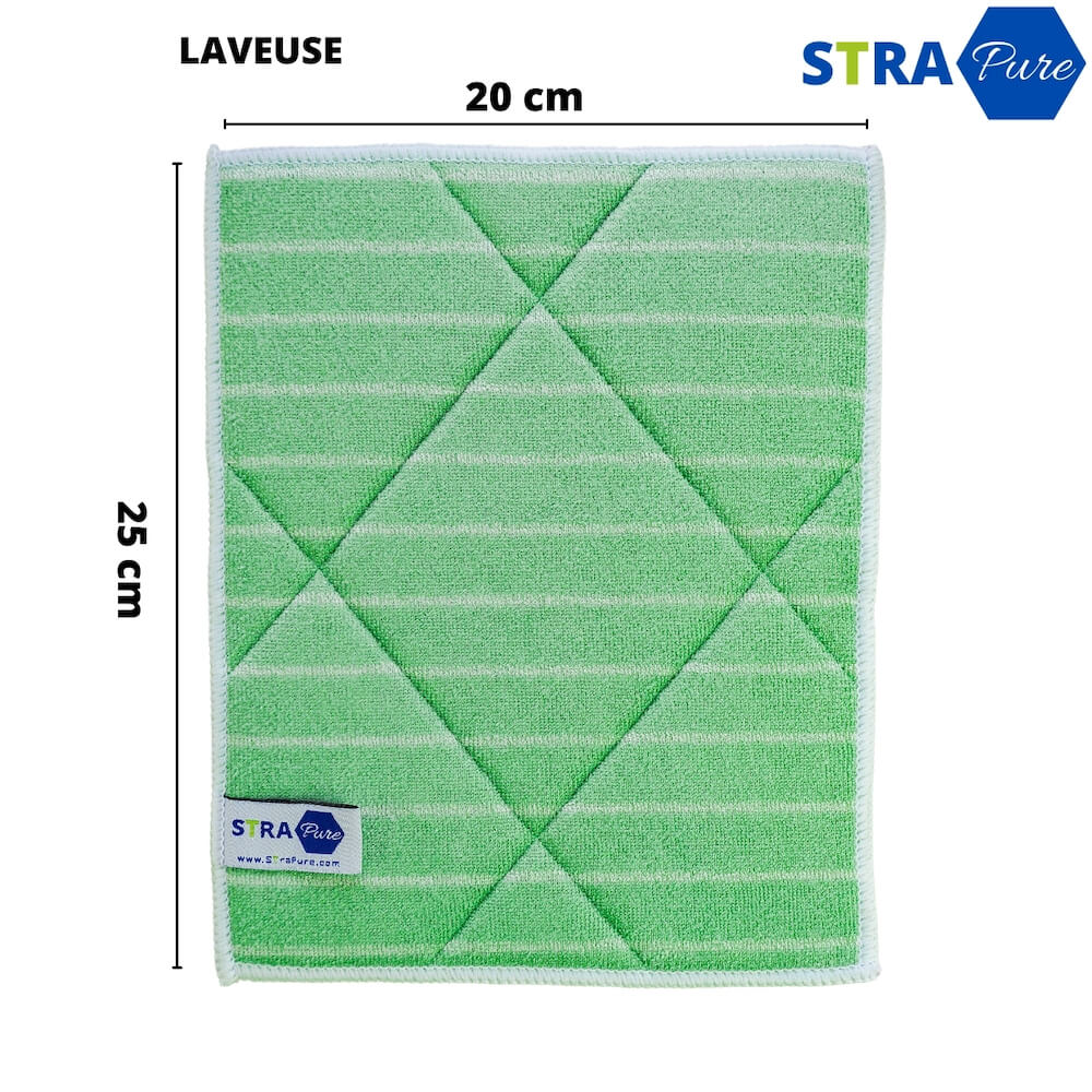 Lavettes épaisses Bambou Strapure – Image 3